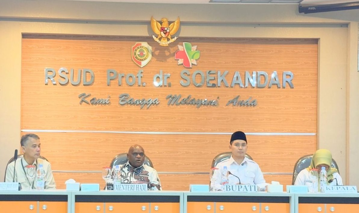 Menteri HAM, Natalius Pigai.