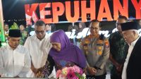 Gubernur Jawa Timur, Khofifah Indar Parawansa, meresmikan Program Penanganan Permukiman Kumuh Skala Kawasan Terpadu dan Terintegrasi.