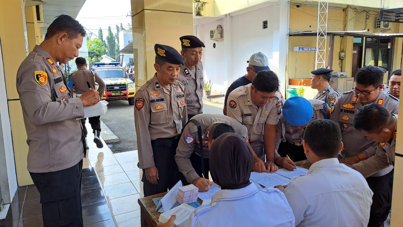 Gelar Vaksinasi Hepatitis B Tahap Pertama bagi Anggota, ini Harapan Polres Nganjuk