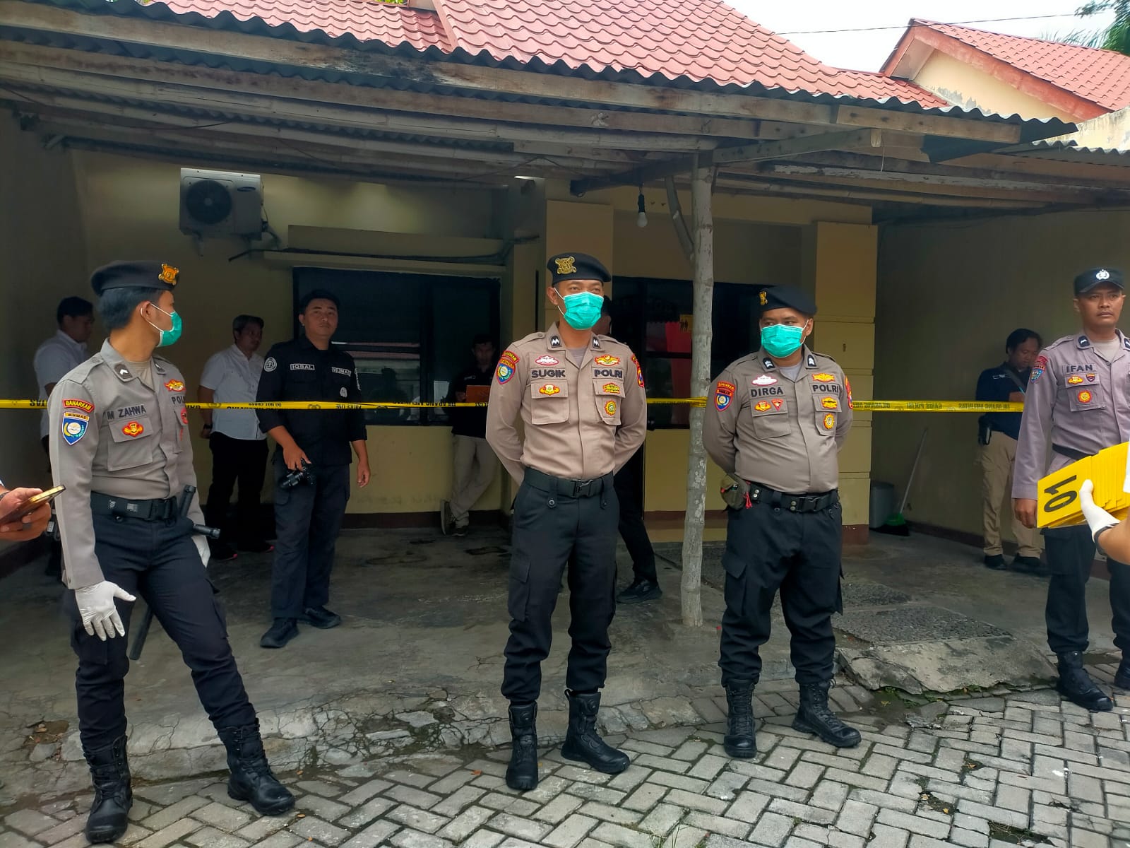 Lomba olah TKP yang digelar Polres Kediri.