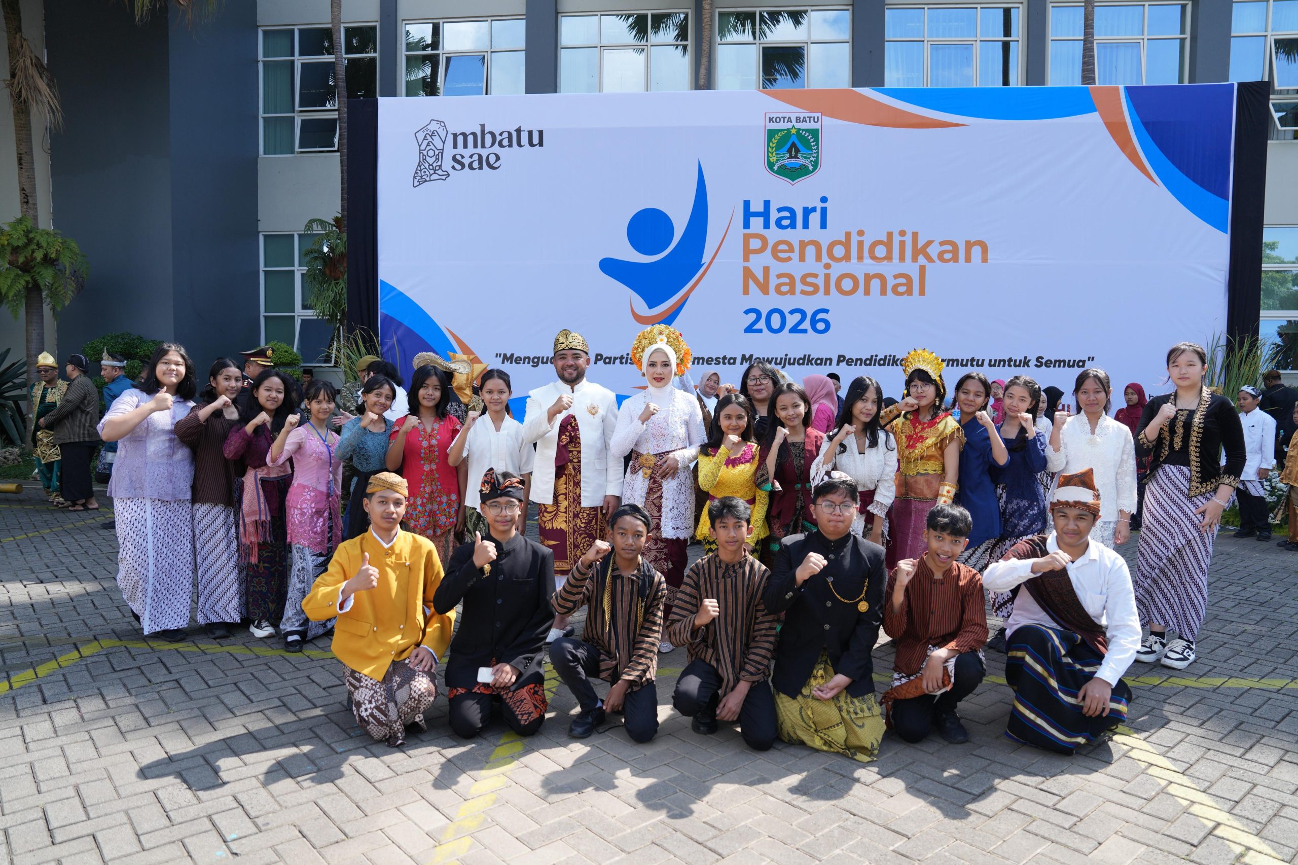 Plt. Wali Kota Batu serukan semangat kolaborasi wujudkan pendidikan bermutu untuk Indonesia.(foto: istimewa)
