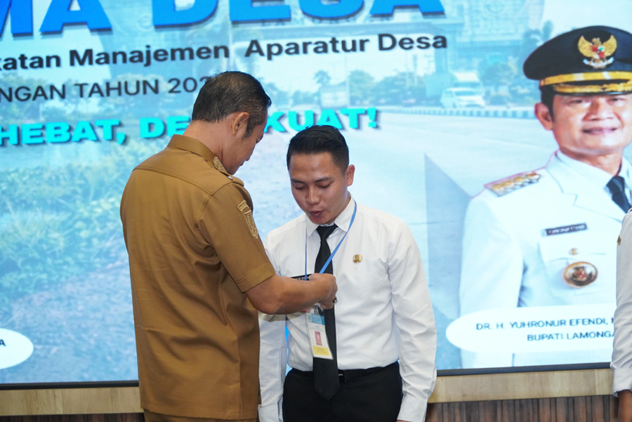 Perkuat Ujung Tombak Pelayanan Desa, Bupati Lamongan Buka Program Prima Desa bagi Ratusan Perangkat Desa Baru