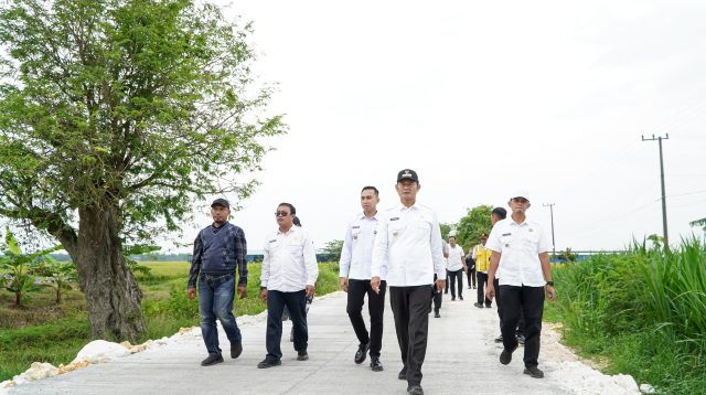 Progres pembangunan infrastruktur program JAMULA 2026. (foto: istimewa)
