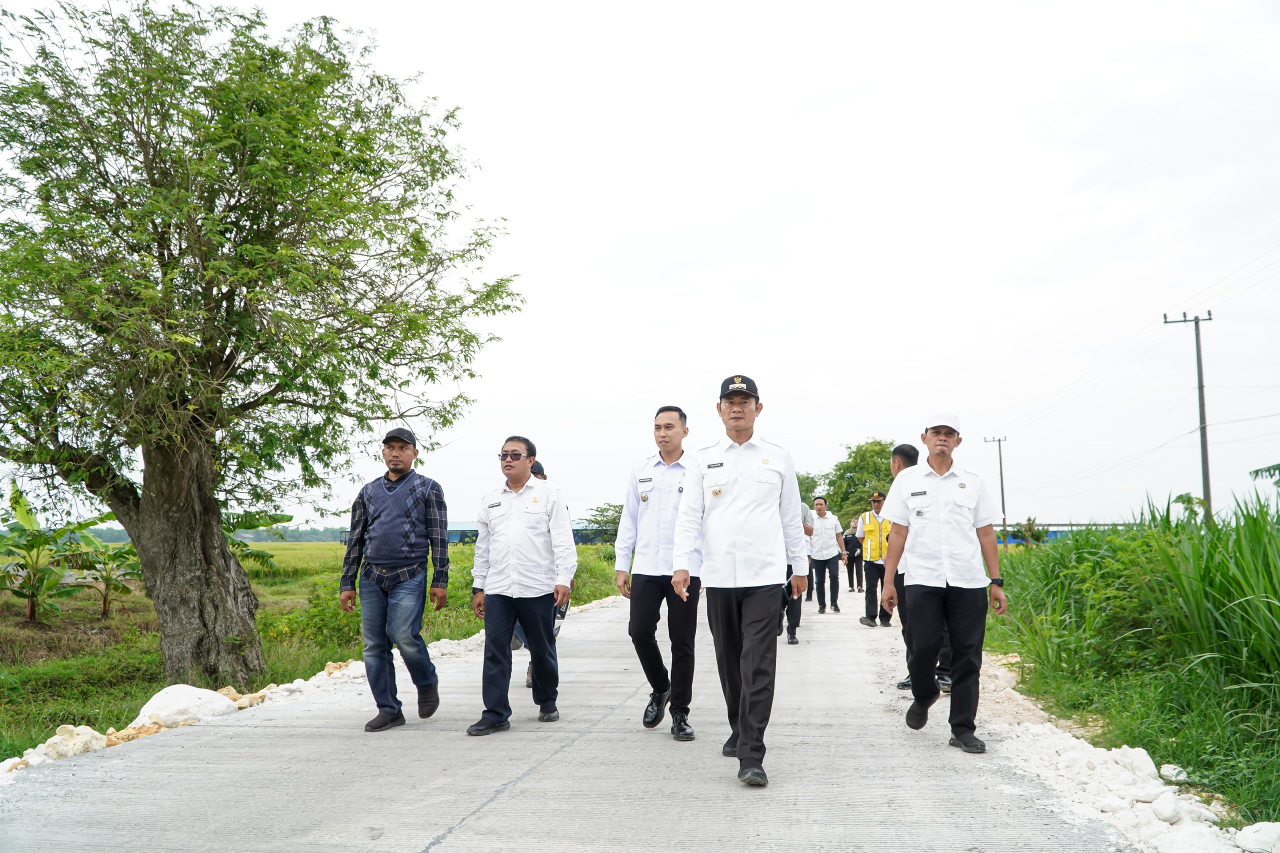 Progres pembangunan infrastruktur program JAMULA 2026. (foto: istimewa)