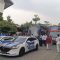 Ratusan jamaah haji Kota Kediri dilepas dari GOR Joyoboyo.