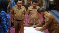Pengangkatan 74 ASN menjadi PNS Pemkab Tulungagung.