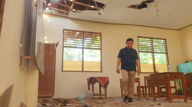 Pemkab Tulungagung Siapkan Anggaran Perbaikan Dua Kelas SDN 1 Babadan yang Ambruk