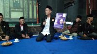 Doa bersama di Situs Persada Soekarno Desa Pojok Kecamatan Wates.