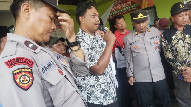 Tak Pernah Kelihatan Batang Hidungnya, Kasun Sembung Margopatut Sawahan Didemo