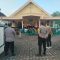 Polisi pengamanan prosesi i badah di Kenaikan Isa Al - Masih di GKJW Desa Segaran Wates.