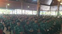 Pelepasan calon haji asal Tulungagung di Pendopo Kongas Arum Kusumaning Bongso.