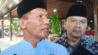 Plt Bupati Tulungagung, memberikan pernyataan terkait pembangunan Sekolah Rakyat di Tulungagung.