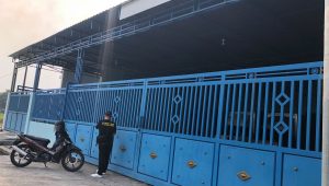 Nampak situasi kantor SPPG di Jombang terkelihatan sepi dan ada anggotanya, Rabu (24/6/2026).