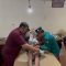 Puluhan anak ikuti khitan massal gratis di Ponpes Gadingmangu, Kecamatan Perak, Kabupaten Jombang, Rabu (24/6/2026).