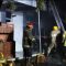 Diduga korsleting listrik, Kantor PTSP dan Ruang Kepala Madrasah MTsN 1 Kediri terbakar saat magrib.