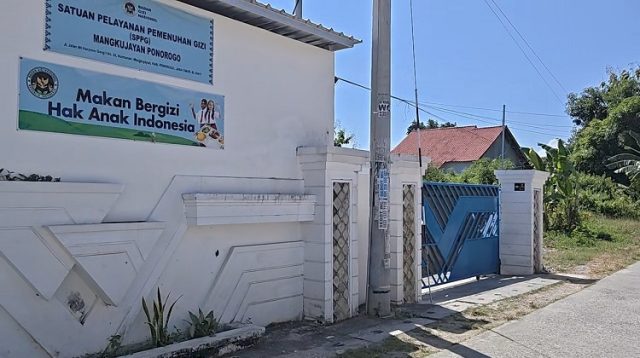 Salah satu dapur SPPG yang mendapatkan suspend dari BGN.