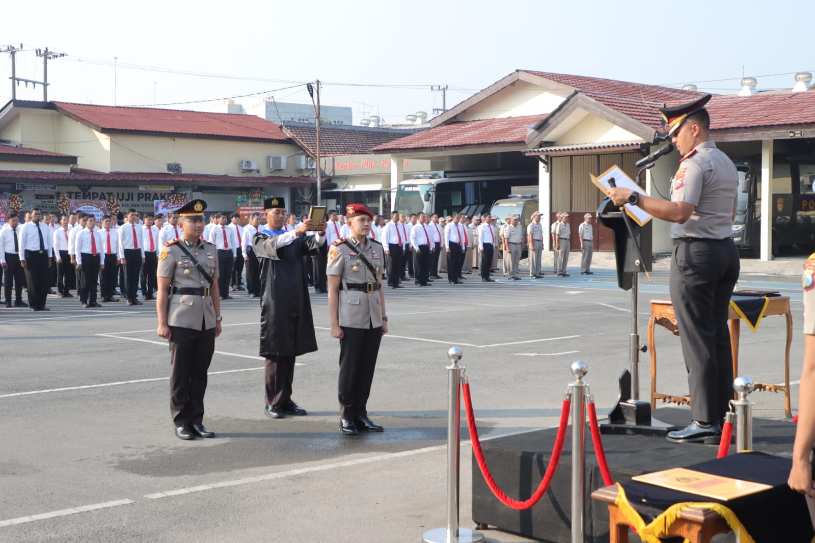 Kasat Reskrim Polres Kediri Berganti, AKP Angga Riatma Siap Perkuat Penegakan Hukum