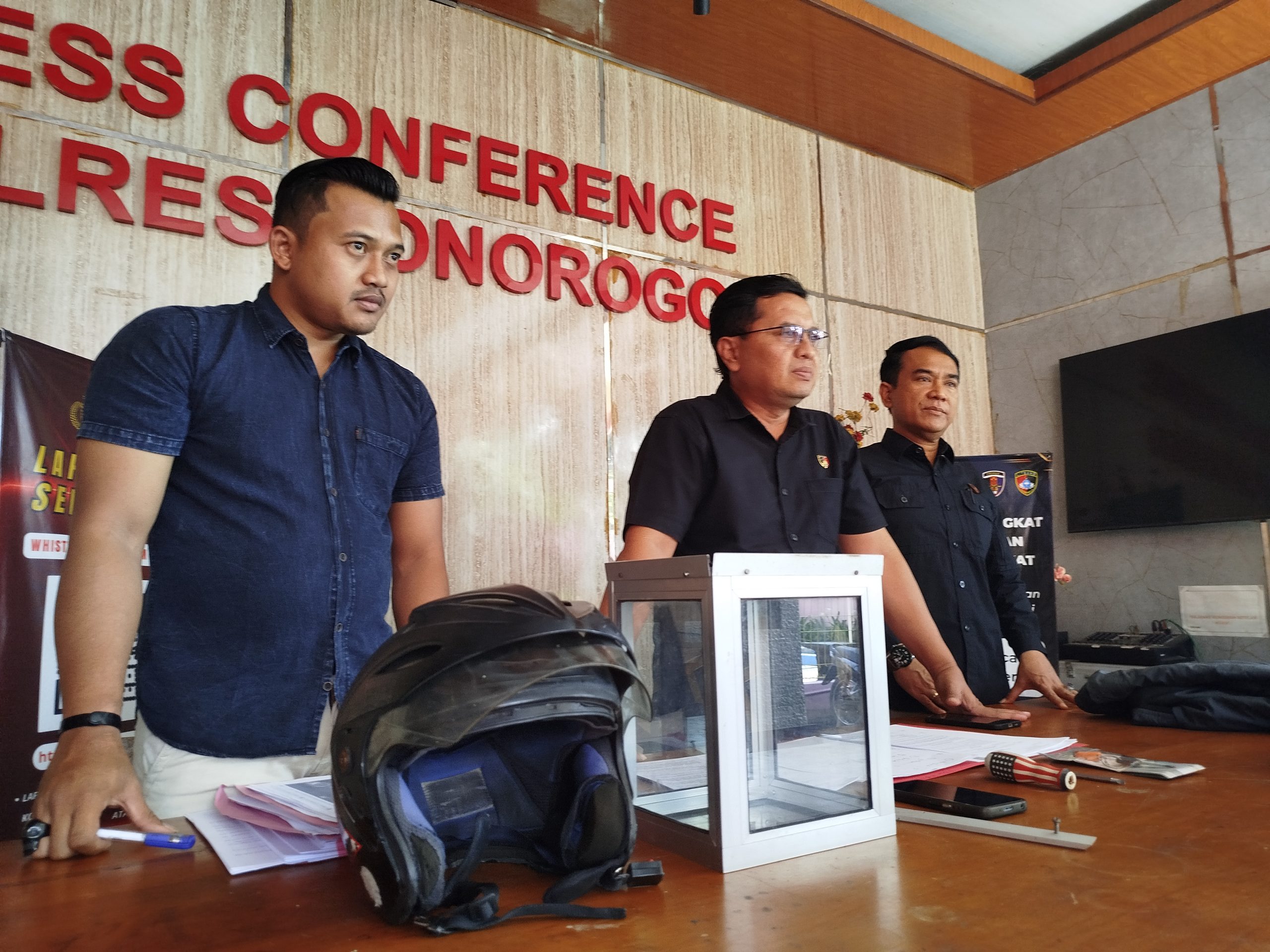 Pencuri Kotak Amal 26 Masjid dan Musala di Ponorogo Dibekuk, Satu Pelaku Masih Buron