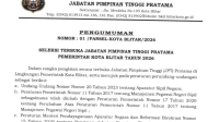 Dibuka, Lelang Enam Jabatan Setingkat Kepala Dinas di Kota Blitar, Tertarik?