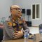 Kapolres Blitar AKBP Rivanda saat rilis di Polres Blitar.