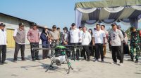 Antisipasi Gagal Panen, Bupati Lamongan Terbangkan Drone Kementan untuk Berantas Hama Wereng Serentak di 19 Kecamatan