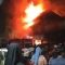 Kebakaran Hebat Landa Pasar Agrobis Babat Lamongan, Sekitar 10 Stan Pedagang Hangus Terbakar