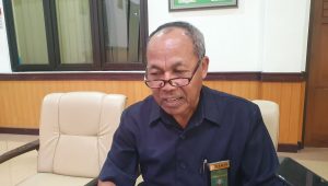 Humas Pengadilan Agama Tulungagung, Imam Rosidin saat memberikan keterangan terkait perkara perceraian di Tulungagung.