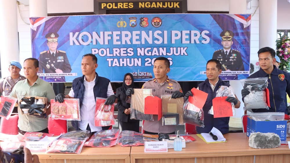 Pengeroyokan di Kecamatan Ngetos, 10 Tersangka Diamankan Satreskrim Polres Nganjuk