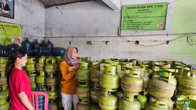 Kuota LPG 3 Kg Tahun 2026 di Kabupaten Kediri Sebanyak 55.560 MT