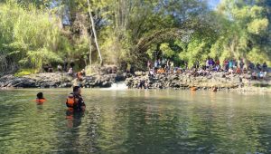 Pemancing Hilang di Sungai Wilangan Sambit Ponorogo, BPBD dan Basarnas Lakukan Pencarian