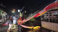 Kebakaran2 Kebakaran Rumah dan RM Padang di Tulungagung, Kerugian Capai Rp250 Juta