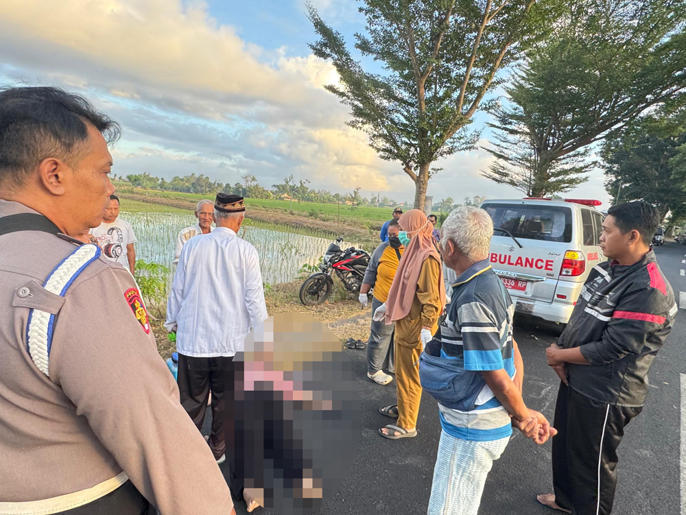 Nenek Pesepeda di Tulungagung Ditabrak Pemotor, Begini Kondisinya