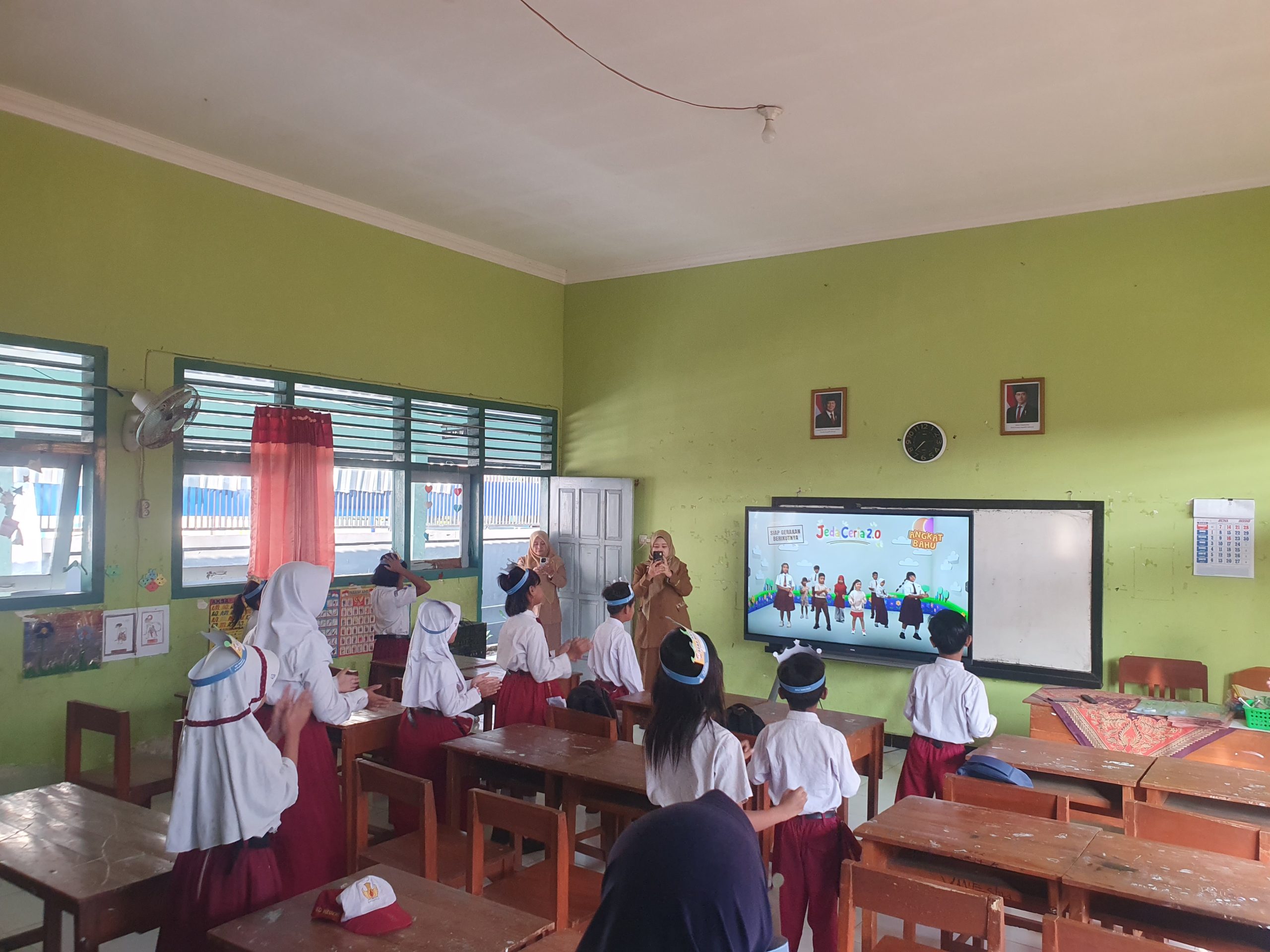 Kegiatan MPLS 2026 di SDN 2 Plandaan Tulungagung yang hanya memiliki 16 siswa jenjang kelas 1-6.