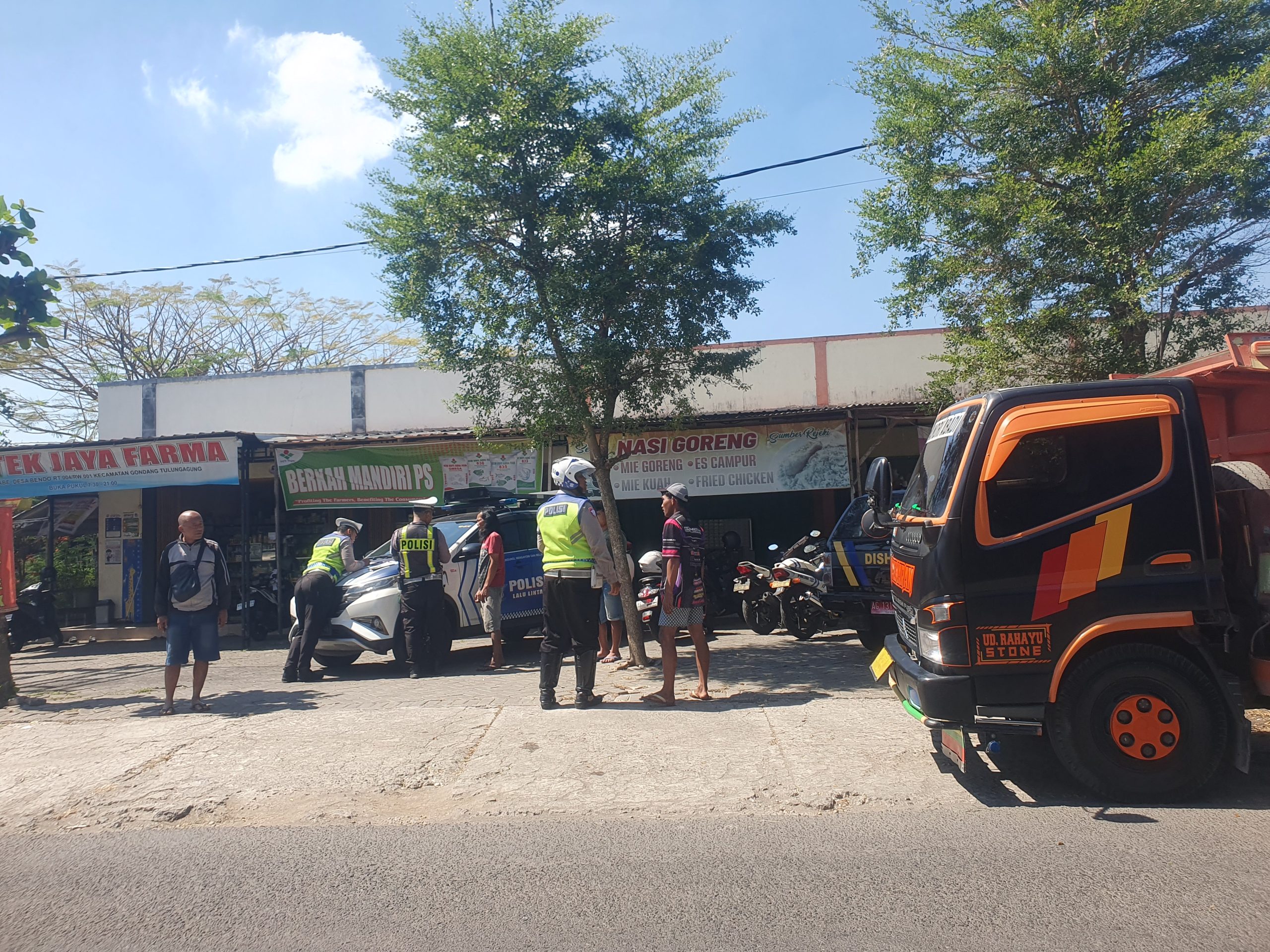 Selama Sepekan, Satlantas Polres Tulungagung Tindak Tegas Truk di Jalan Alternatif