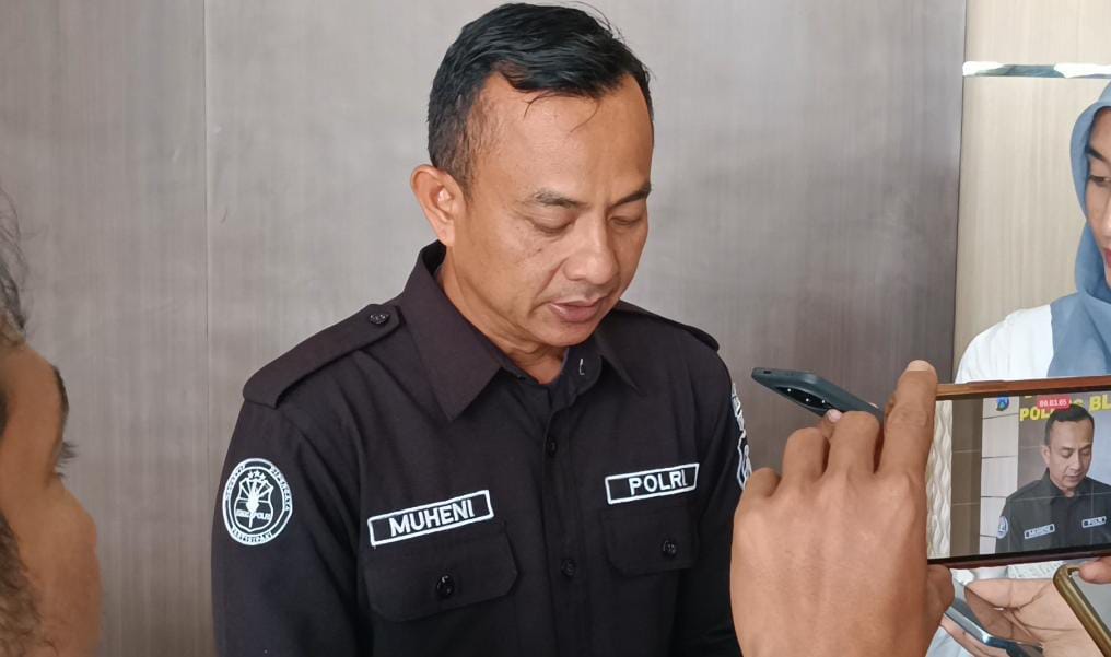 Kepala Seksi Humas Polres Blitar, Aiptu Muheni.