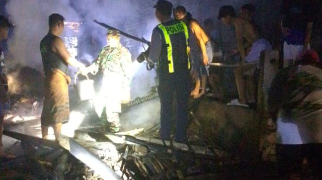 Ditinggal Tahlilan Kandang Sapi di Babat Lamongan Ludes Terbakar, 4 Sapi Mati Terpanggang, 2 Motor Hangus