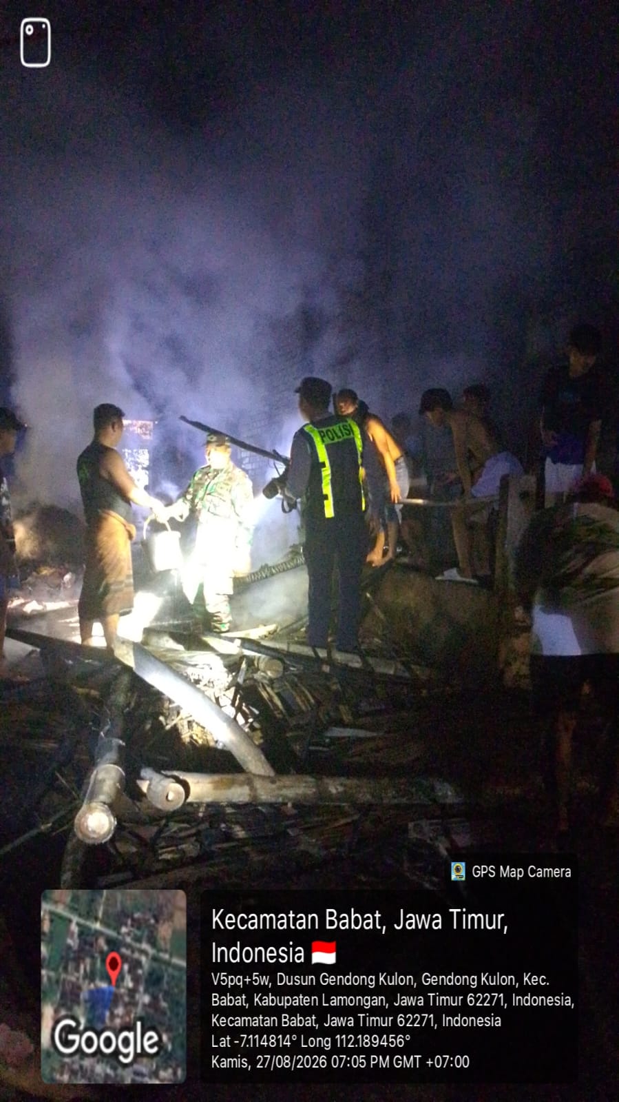 Ditinggal Tahlilan Kandang Sapi di Babat Lamongan Ludes Terbakar, 4 Sapi Mati Terpanggang, 2 Motor Hangus