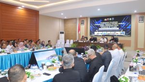 FGD sektor UMKM budidaya lele di Mapolres Kediri Kamis siang.