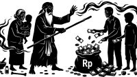 ilustrasi Ilustrasi dukun menipu puluhan juta dengan modus penyembuhan.
