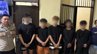 Satresnarkoba Polres Nganjuk Amankan Enam Orang Pengedar Okerbaya, ini Barang Buktinya