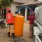 Tim PMI Kabupaten Kediri suplay air bersih di Desa Ponggok Mojo.