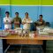 Tim Satpol PP Kabupaten Kediri tunjukkan  barang sitaan di Mako Satpol PP Kabupaten  Kediri Rabu siang.