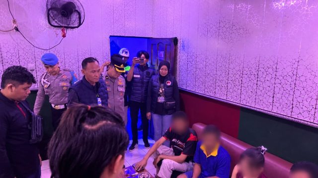 Polres Nganjuk Gelar Tes Urine Mendadak di THM, ini Hasilnya