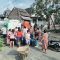 Tim PC LPBI NU Kabupaten Kediri suplay bersih di Desa Margomulyo dan Desa Puncu, Kecamatan Puncu.